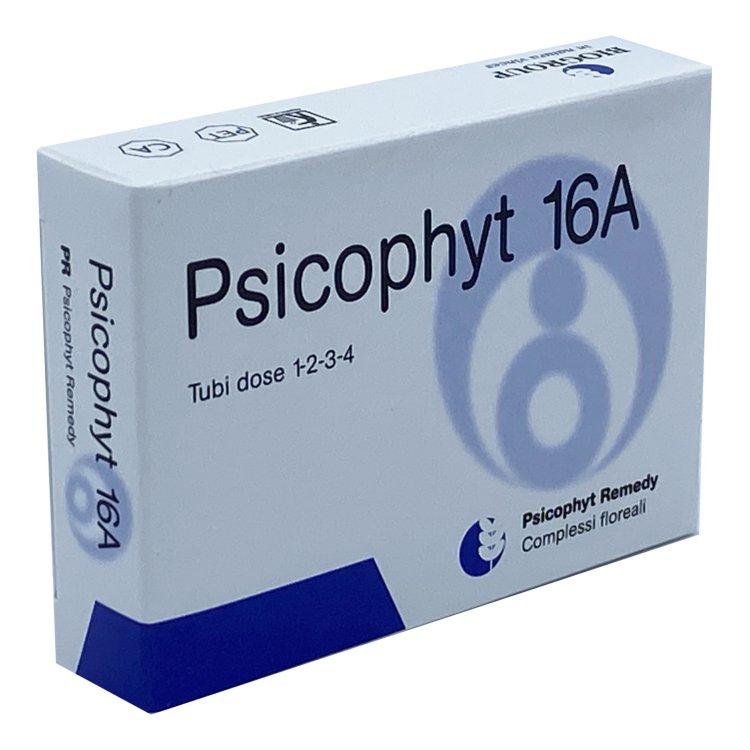 Biogroup Psicophyt Remedy 16A Globuli per Stress Psicofisico 4 Tubi