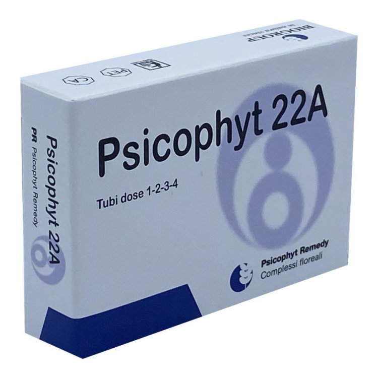 Biogroup Psicophyt Remedy 22A Globuli per Stress Psicofisico 4 Tubi