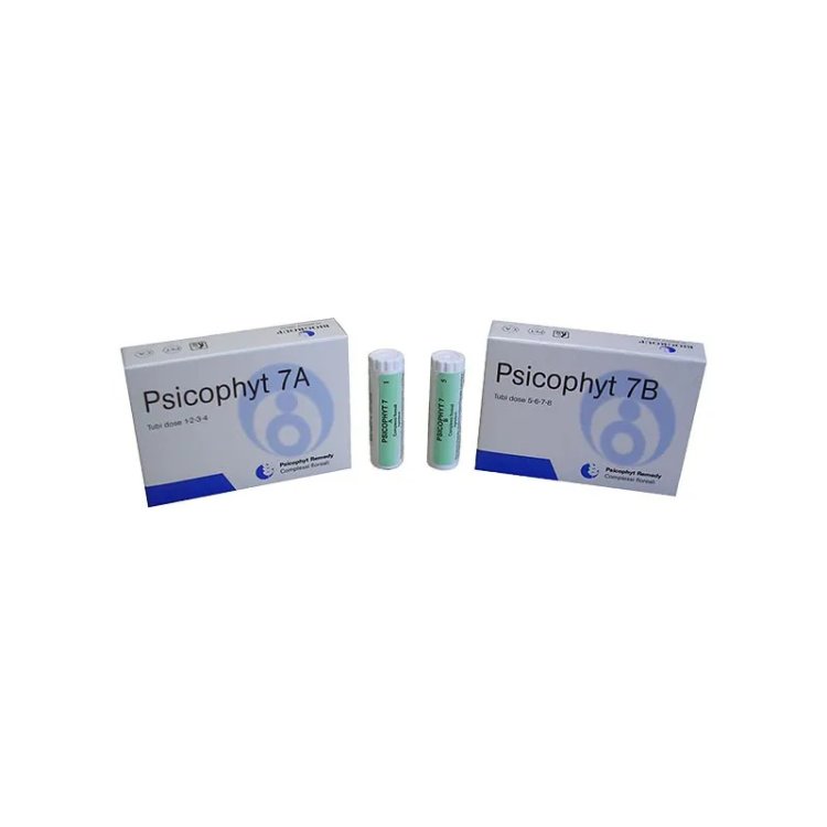 Biogroup Psicophyt Remedy 7B Globuli Riequilibrante Stress - 4 Tubi