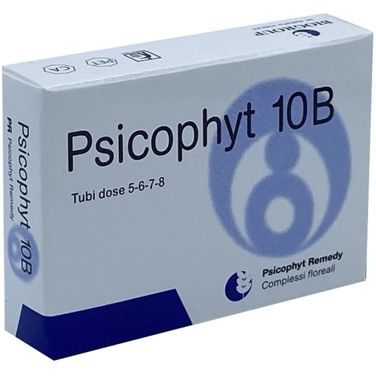 Biogroup Psicophyt Remedy 10B Rimedio Ricostituente per Stress 4 Tubi