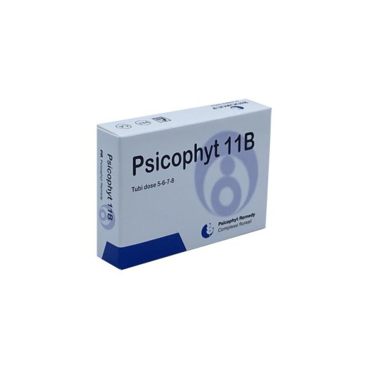 Biogroup Psicophyt Remedy 11B Globuli per Stress Psico-Fisico 4 Tubi