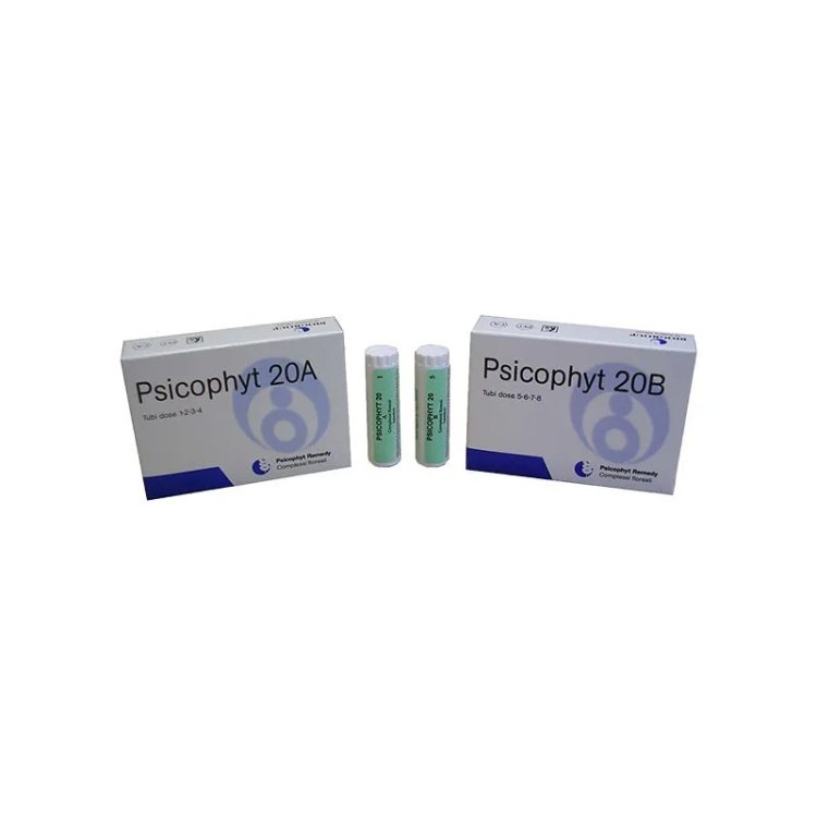 Biogroup Psicophyt Remedy 20B Rimedio Riequilibrante per lo Stress 4 Tubi