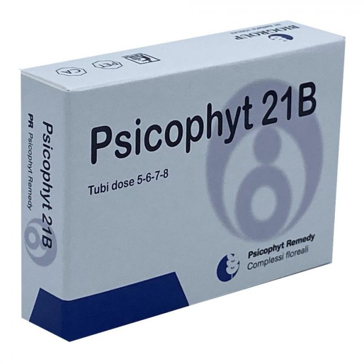 Biogroup Psicophyt Remedy 21B Rimedio Riequilibrante Antistress, 4 tubi
