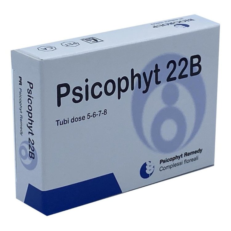 Biogroup Psicophyt Remedy 22B Estratti Floreali per Stress Psicofisico 4 Tubi