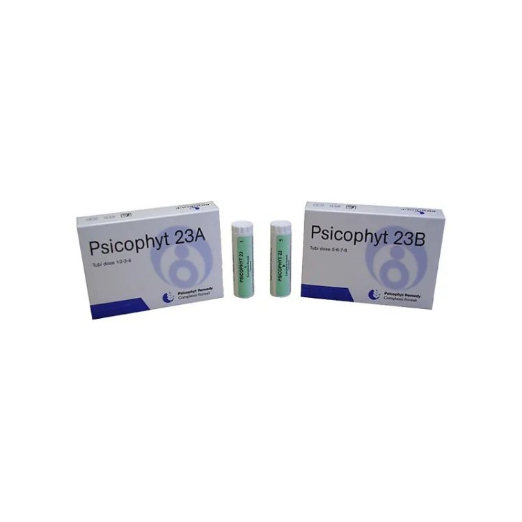Biogroup Psicophyt Remedy 23B Rimedio Tonico per Stress, 4 Tubi di Globuli