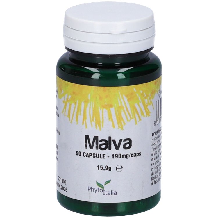 Phytoitalia Malva Integratore per Infiammazioni 60 Capsule