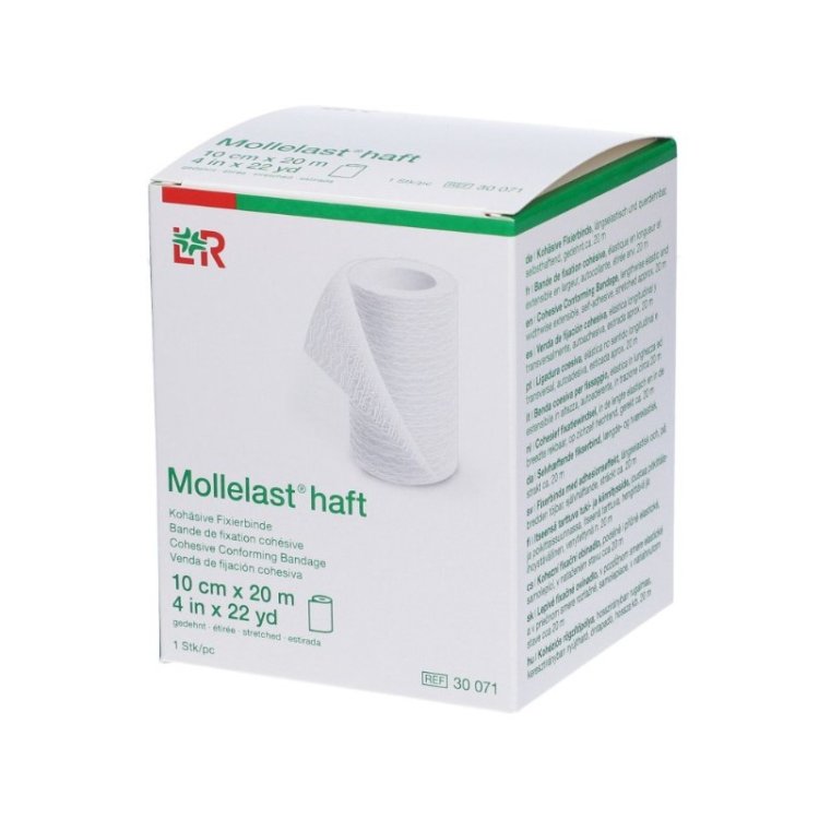 Lohmann & Rauscher Mollelast Haft Benda Coesiva Bielastica 10 cm x 20 m