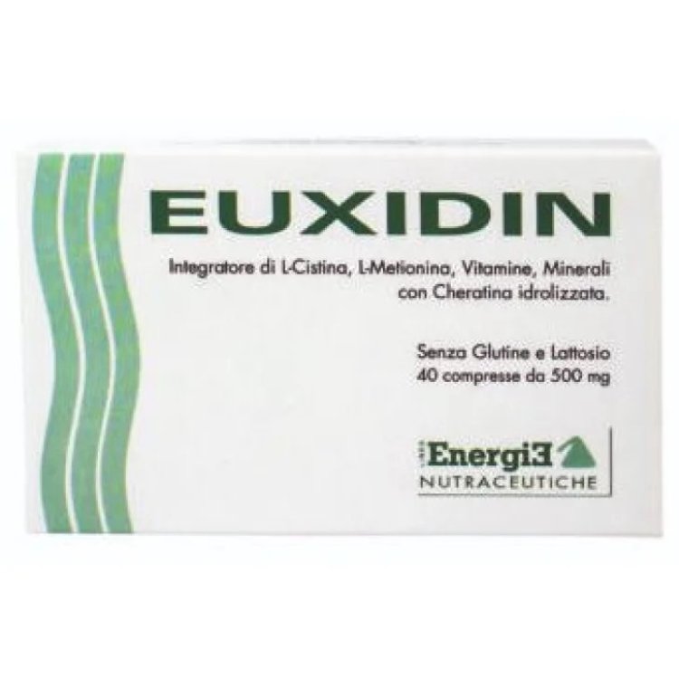Simefarm Euxidin Integratore Alimentare per Unghie e Capelli con Vitamine 40 Compresse