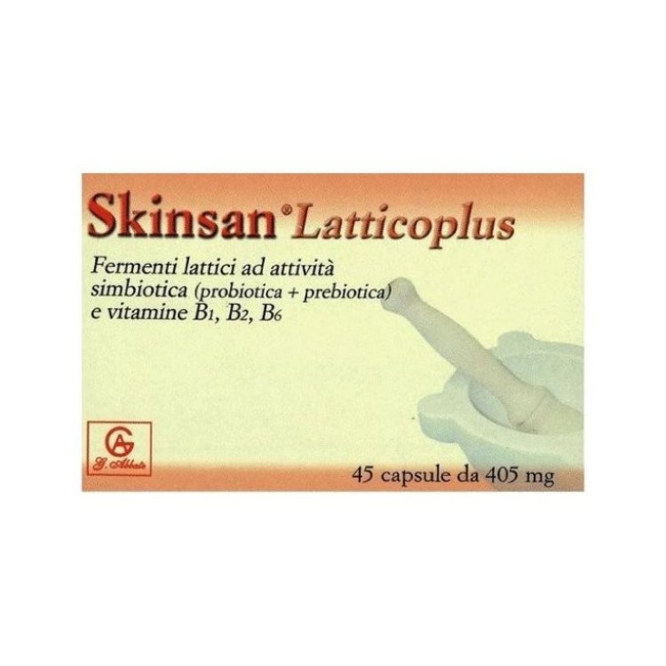 Skinsan Latticoplus Integratore Fermenti Lattici per Flora Batterica - 45 Capsule Skinsan Latticoplus Integratore Fermenti Lattici per Flora Batterica - 45 Capsule