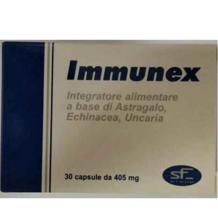S.F. Group Immunex Integratore Alimentare Supporto Immunitario 30 Capsule