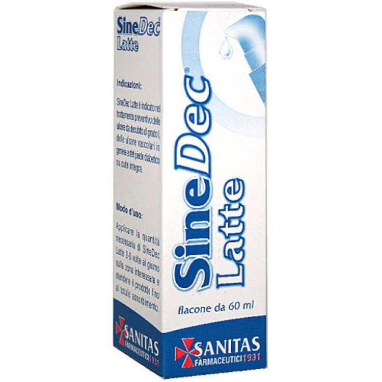 Sanitas Farmaceutici SineDec Latte Emulsione Rigenerante Pelle 60ml Sanitas Farmaceutici SineDec Latte Emulsione Rigenerante Pelle 60ml
