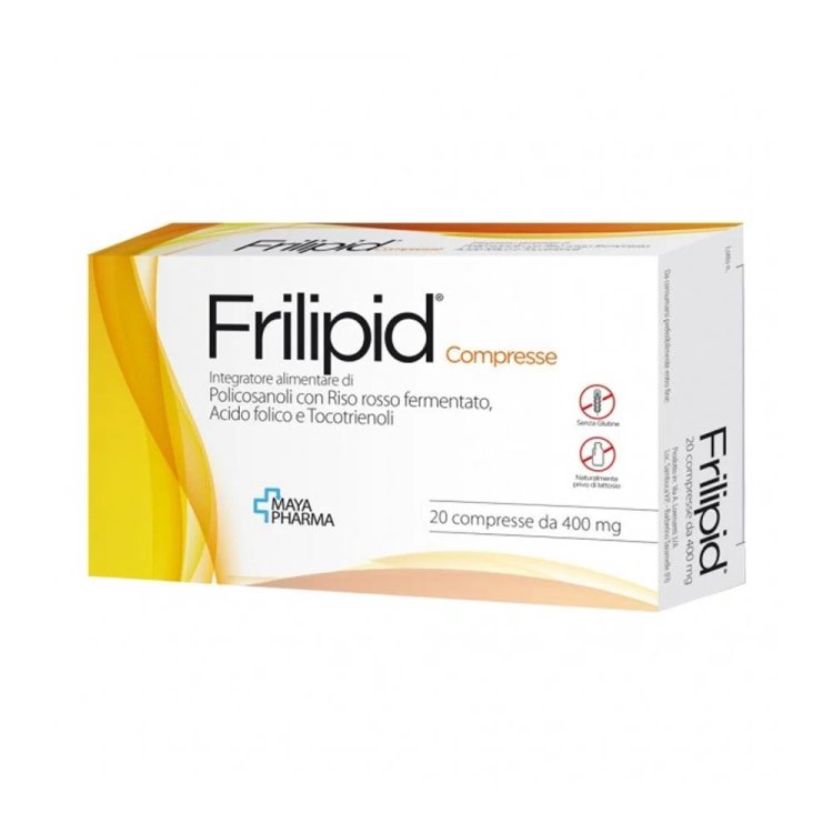 Maya Pharma Frilipid Integratore Alimentare per Colesterolo - 20 Compresse