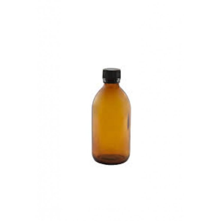 Farmalabor Flacone Vetro 500ml con Tappo Sigillo 5 Pezzi