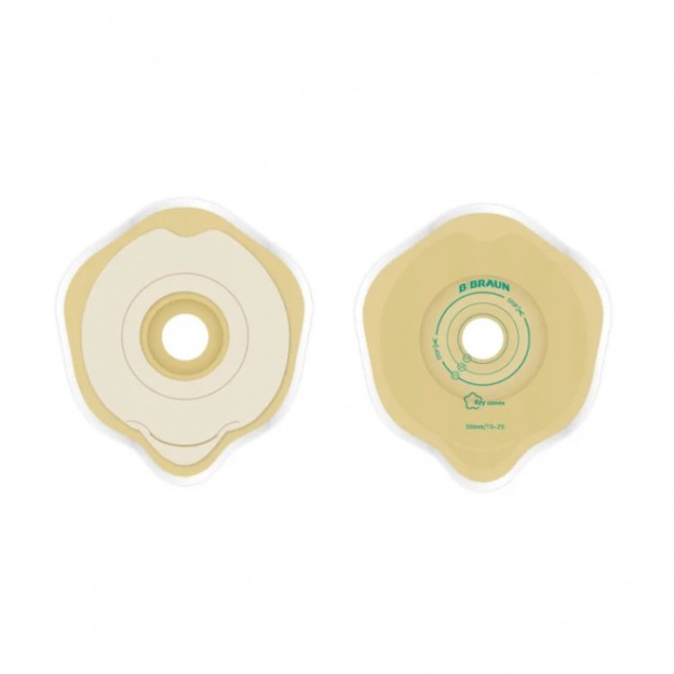 Flexima Key Placca Convesse per Stomia 60mm Ritagliabile 15-45mm, 5 Pezzi Flexima Key Placca Convesse per Stomia 60mm Ritagliabile 15-45mm, 5 Pezzi