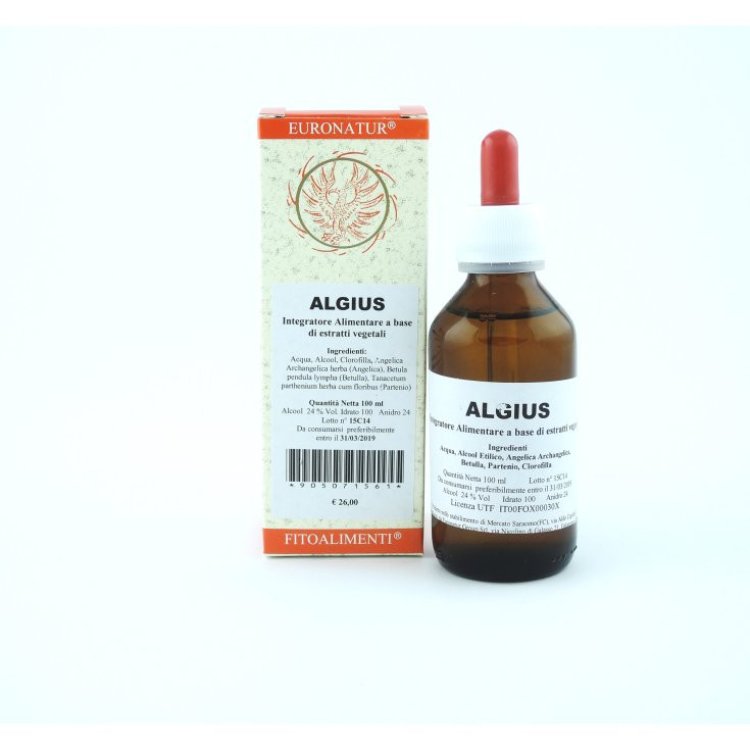 Euronatur Algius Gocce per Tensioni Localizzate 100 ml