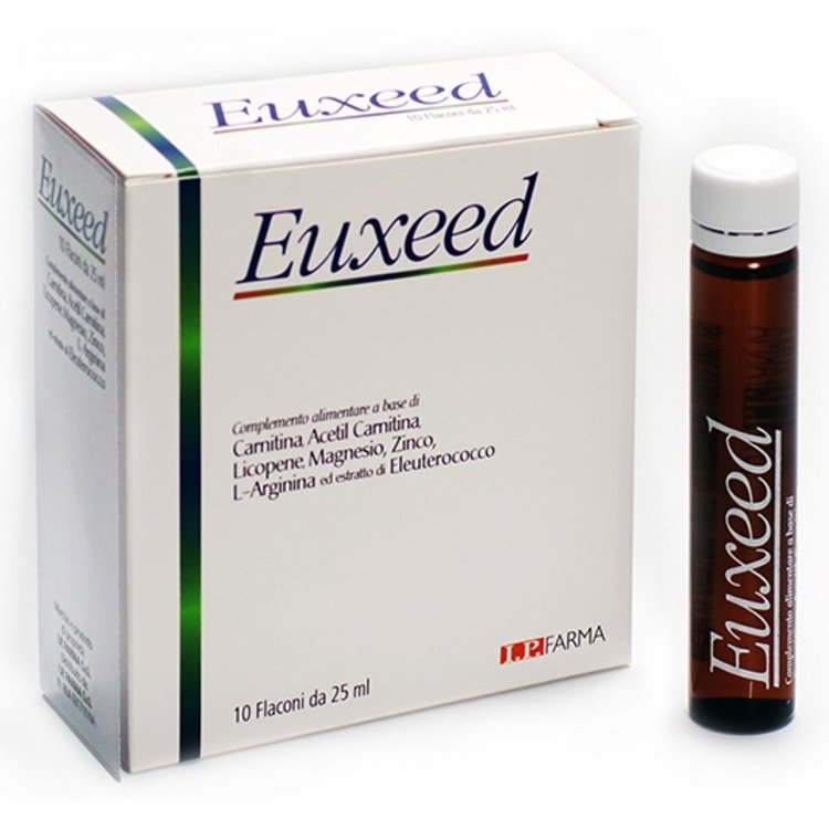 I.P. Farma Euxeed Integratore Alimentare per Stanchezza e Affaticamento 10 Flaconcini