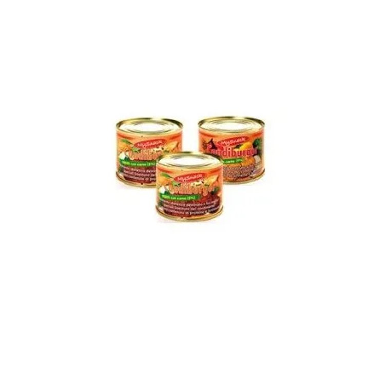 My Snack Condiburger Verdure con Carne Alimento Dietetico in Lattina
