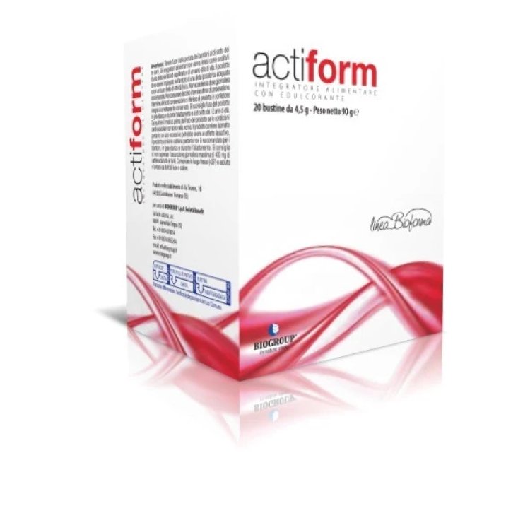 Biogroup Actiform Integratore per Controllo Peso 20 Bustine