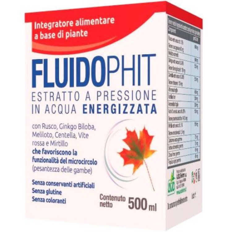 Fluidophit Integratore Alimentare per Microcircolo e Gambe 500ml