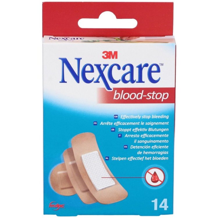 Nexcare Blood Stop Cerotti Emostatici Ferma Sanguinamento 14 Pezzi