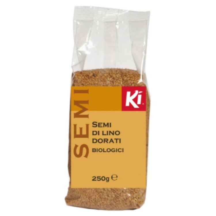 Ki Semi di Lino Dorati Bio: Alimento Biologico - 250g Ki Semi di Lino Dorati Bio: Alimento Biologico - 250g
