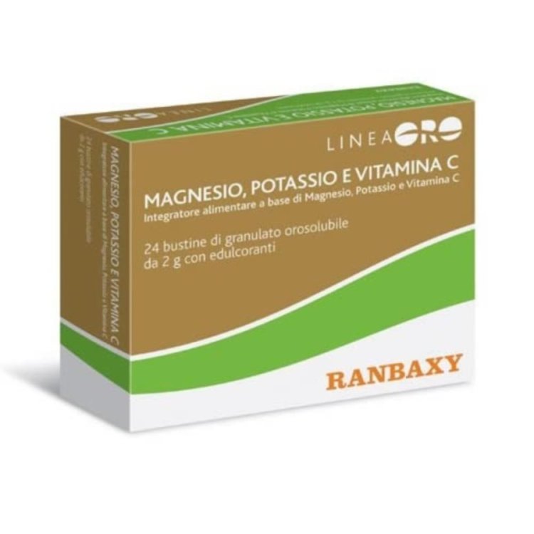 Ranbaxy Oro Magnesio Potassio Vitamina C Integratore - 24 Bustine