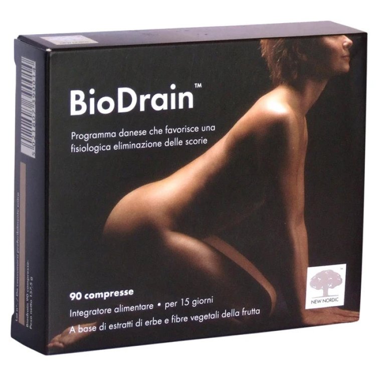 New Nordic BioDrain Integratore Depurativo 90 Compresse