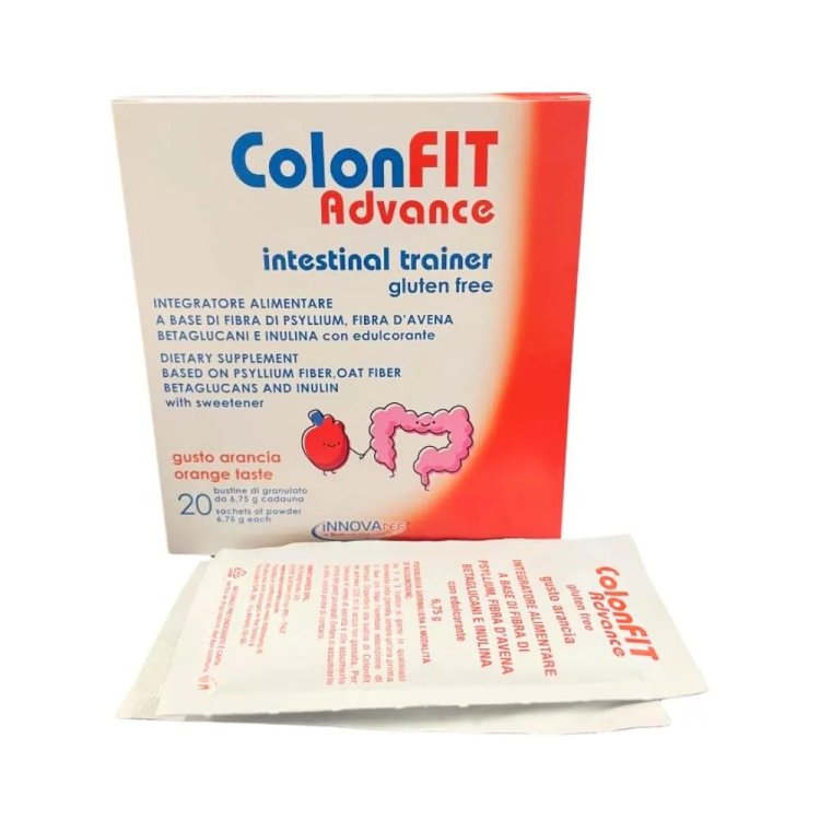 Innovares Colonfit Advance Integratore Fibre Arancia per Regolarit&agrave; Intestinale 20 Bustine