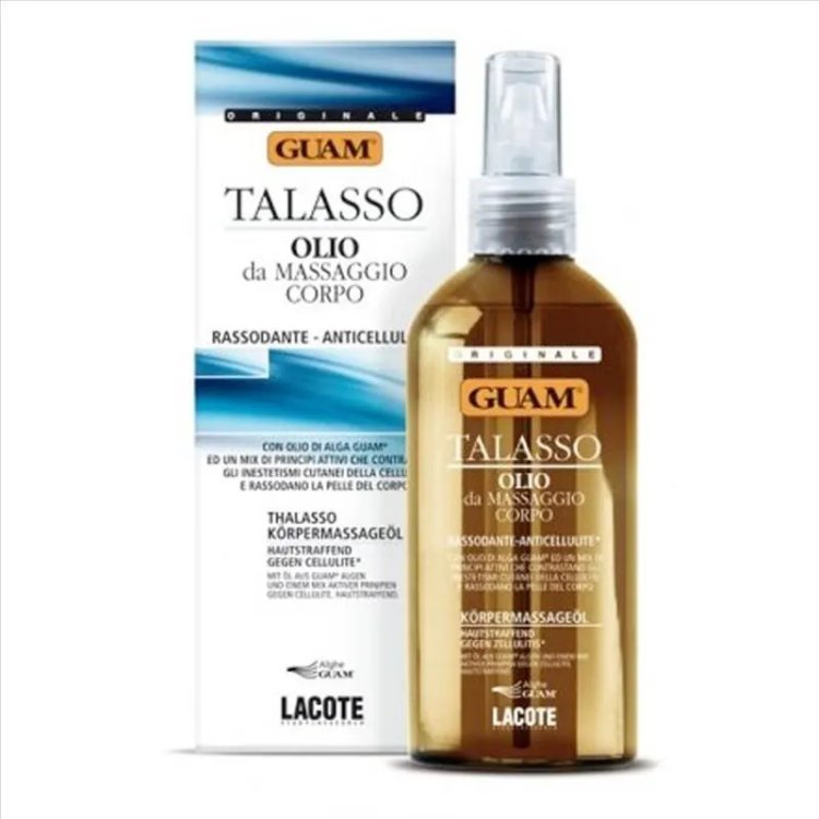 Guam Talasso Olio Massaggio Corpo Rassodante Anticellulite 200 ml