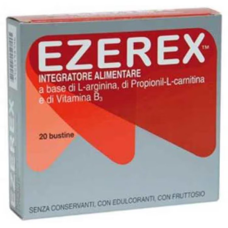 EzerEx Ezerex Integratore Alimentare per Disfunzione Erettile 20 Bustine