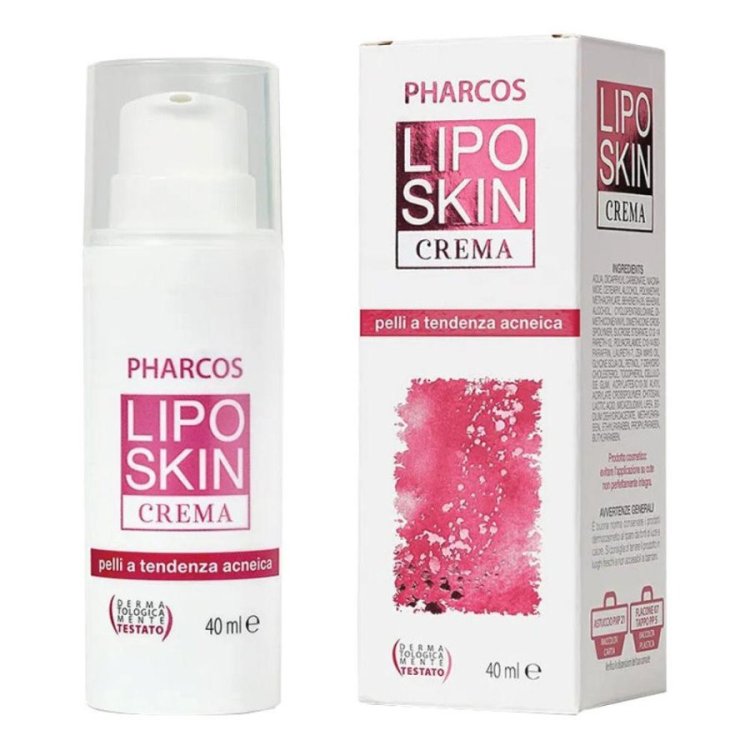 Pharcos Liposkin Crema per Pelle Acneica con Nicotinamide 4% 40 ml Pharcos Liposkin Crema per Pelle Acneica con Nicotinamide 4% 40 ml