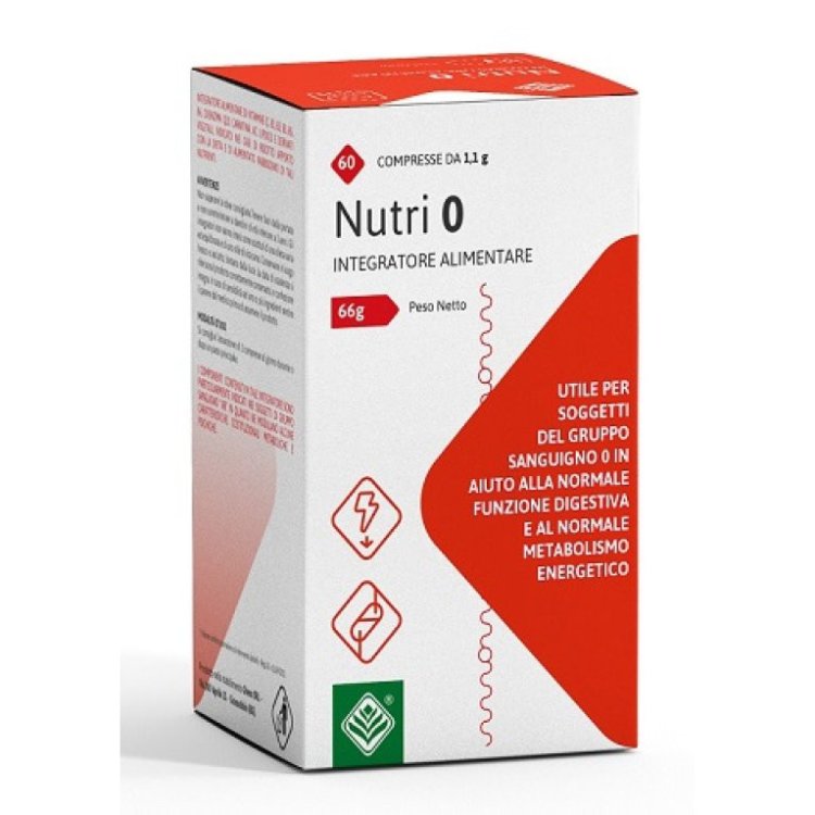 Gheos Nutri O Integratore Alimentare per Digestione e Metabolismo - 60 Compresse