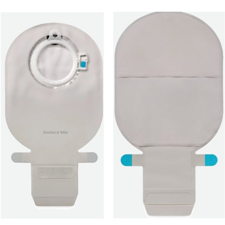 Coloplast SenSura Click Sacca Ileostomia Aperta Trasparente Maxi 50 mm