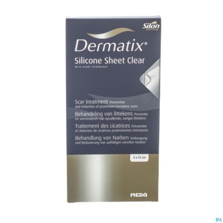 Dermatix Lamine S Cerotto in Silicone 4x13 cm per Cicatrici