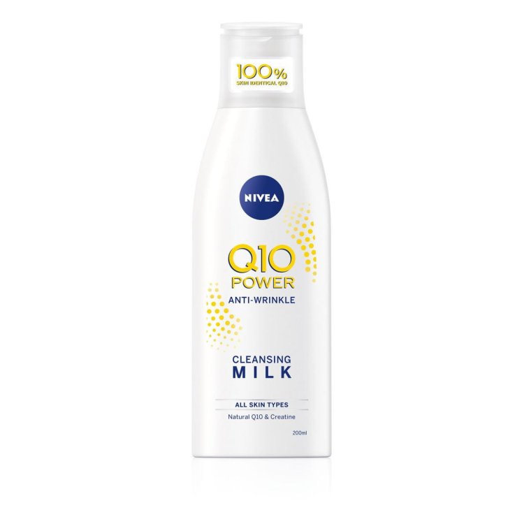 Nivea Q10 Power Latte Detergente Antirughe Donna 200ml
