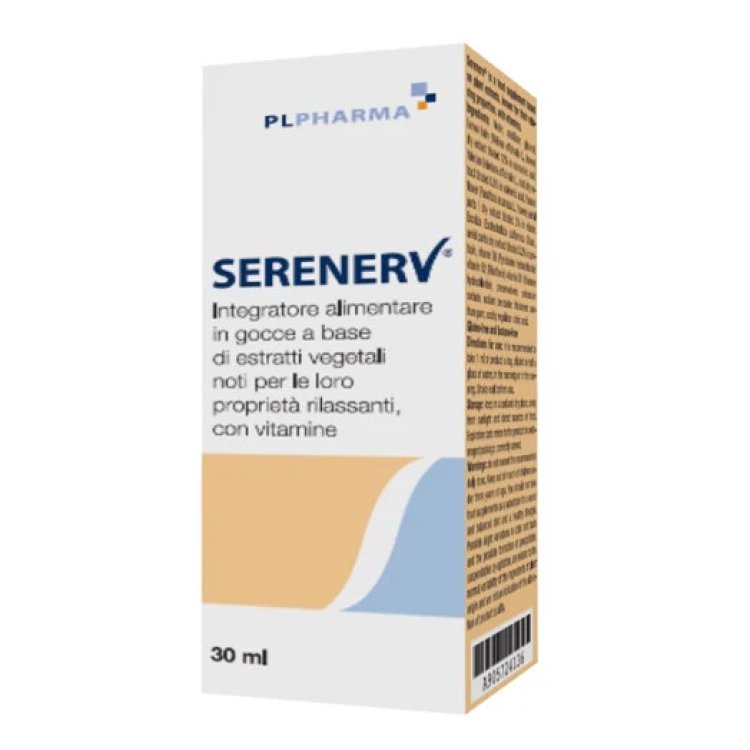 Pl Pharma Serenerv Gocce Integratore Rilassante Benessere Mentale 30ml