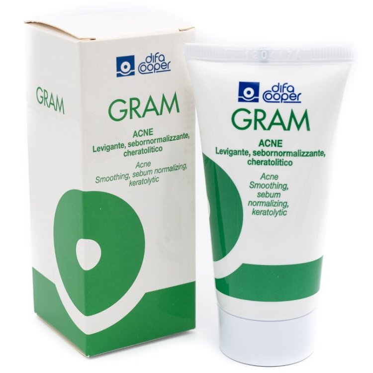 Lab.Farmaceutici Krymi Gram Crema Acne per Acne Vulgaris e Follicoliti 50ml