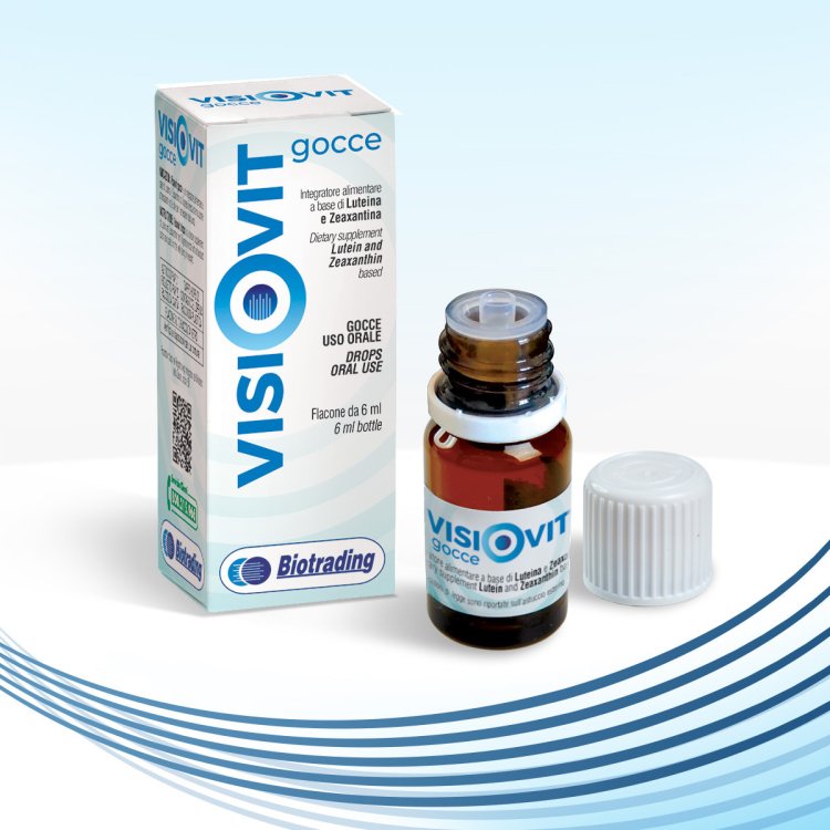 Biotrading Visiovit Integratore Antiossidante Benessere Vista Gocce 7,5ml Biotrading Visiovit Integratore Antiossidante Benessere Vista Gocce 7,5ml