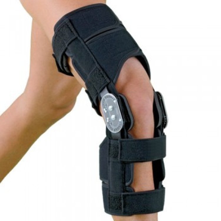 Dr. Gibaud Ortho Genugib 50 Tutore Ginocchio Articolato Regolabile Antiscivolo