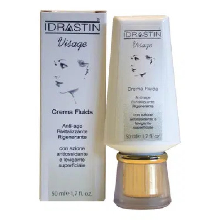 Idrastin Visage Crema Viso Idratante, Levigante, Rigenerante 50ml