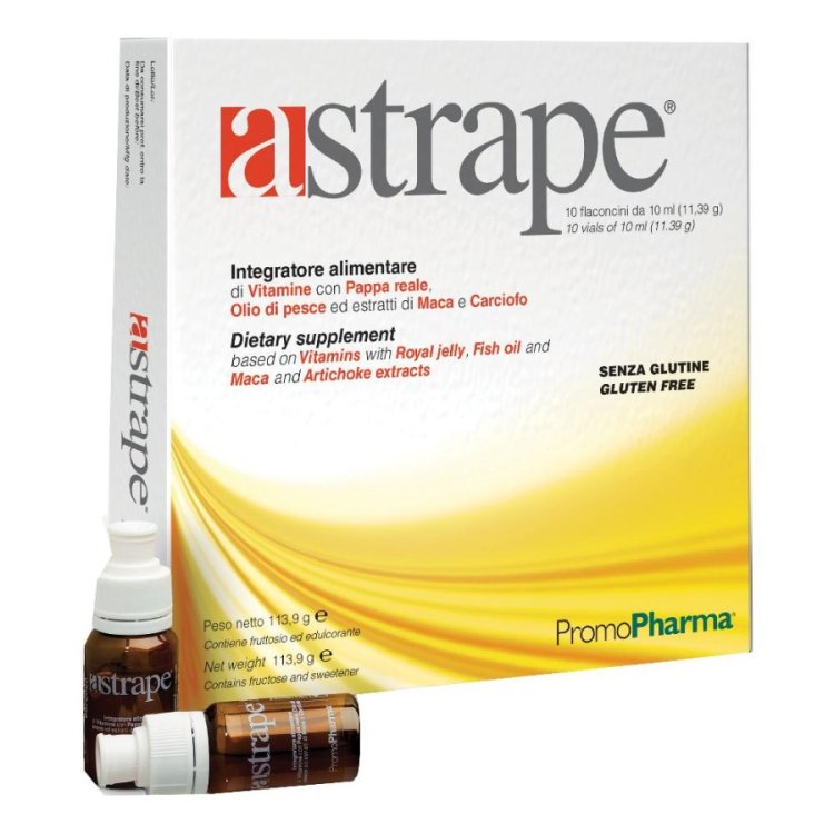 Promopharma Astrape Integratore Alimentare Tonico Ricostituente 10 Flaconcini Promopharma Astrape Integratore Alimentare Tonico Ricostituente 10 Flaconcini