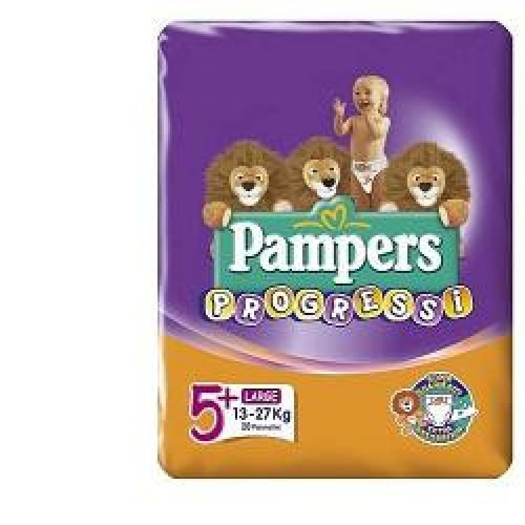 Pampers Progressi Playtime Pannolini Large 20 Pezzi