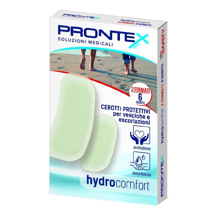 Prontex Hydrocomfort Cerotti Protettivi per Vesciche e Escoriazioni 6 Pezzi