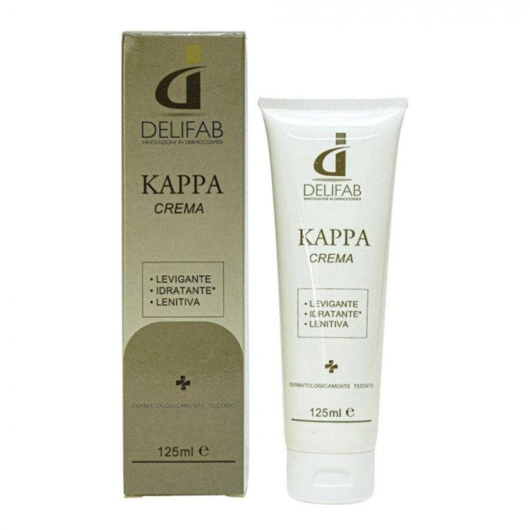 Delifab Kappa Crema Levigante Cheratoplastica e Lenitiva 125ml
