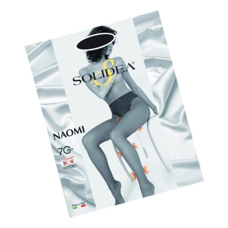 Solidea Naomi 70 Collant Compressione Graduata Cammello Taglia 4XL