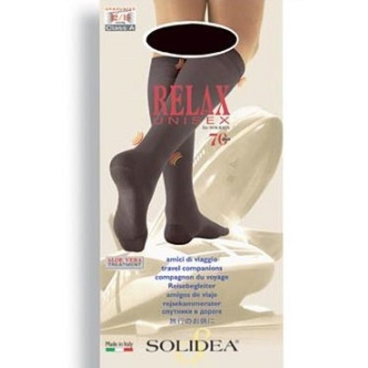 Solidea Relax 70 Gambaletto Compressione 12/15 mmHg Ecru Unisex Taglia 3