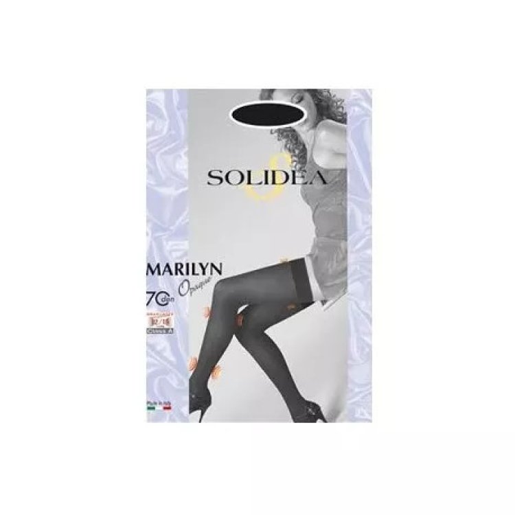 Solidea Marilyn 70 Opaco Calza Autoreggente Nero Taglia 3-ML