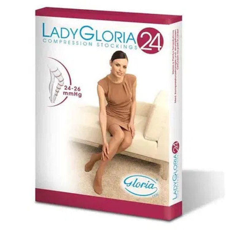 Gloria Ladygloria 24 Autoreggente Daino Taglia 4