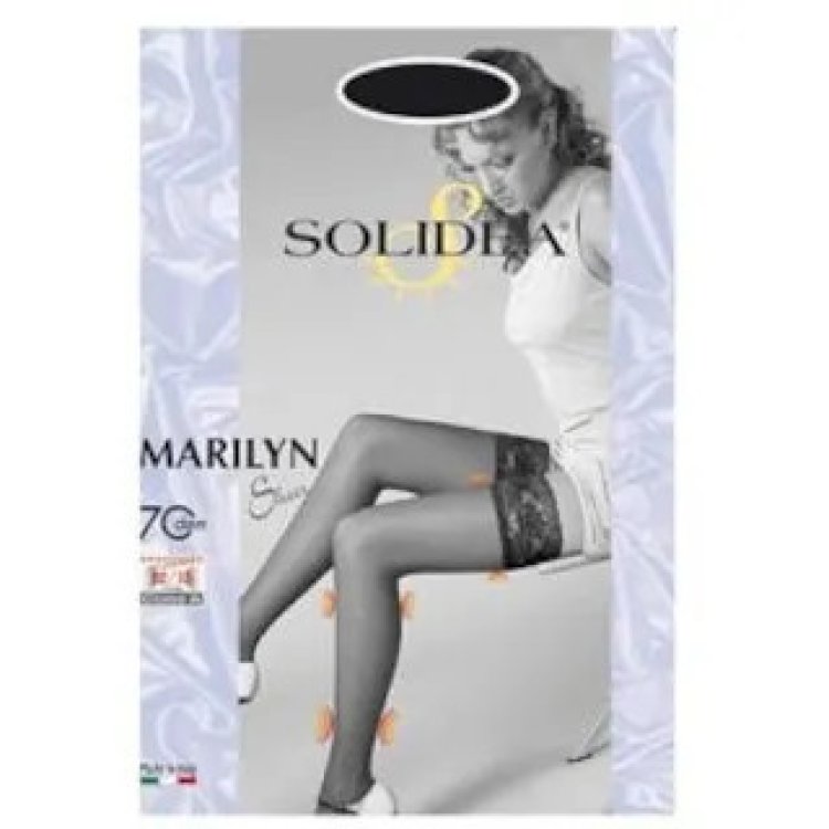 Solidea Marilyn 70 Sheer Calza Autoreggente Visone Taglia L Solidea Marilyn 70 Sheer Calza Autoreggente Visone Taglia L