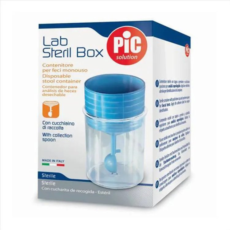Pic Contenitore Feci Sterile per Analisi Coprologiche 60ml